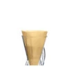 Papierfilter Natur Für 1 - 3 Tassen 2 Papierfilter Natur Für 1 - 3 Tassen -Geschäft Für Kaffeebedarf 103075 103075 chemex papierfilter natur 1 3 tassen frontal