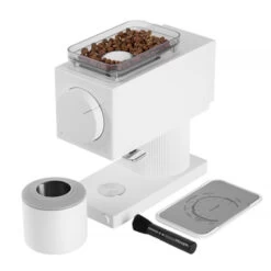 Ode Brew Grinder Kaffeemühle Weiß -Geschäft Für Kaffeebedarf 104984 104984 fellow ode brew grinder kaffeemuehle weiss seite2neuneu