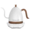 Artisan 1 L Kettle Matte White -Geschäft Für Kaffeebedarf 105323 105323 brewista artisan gooseneck variablekettle 1 l matte white erstesbild
