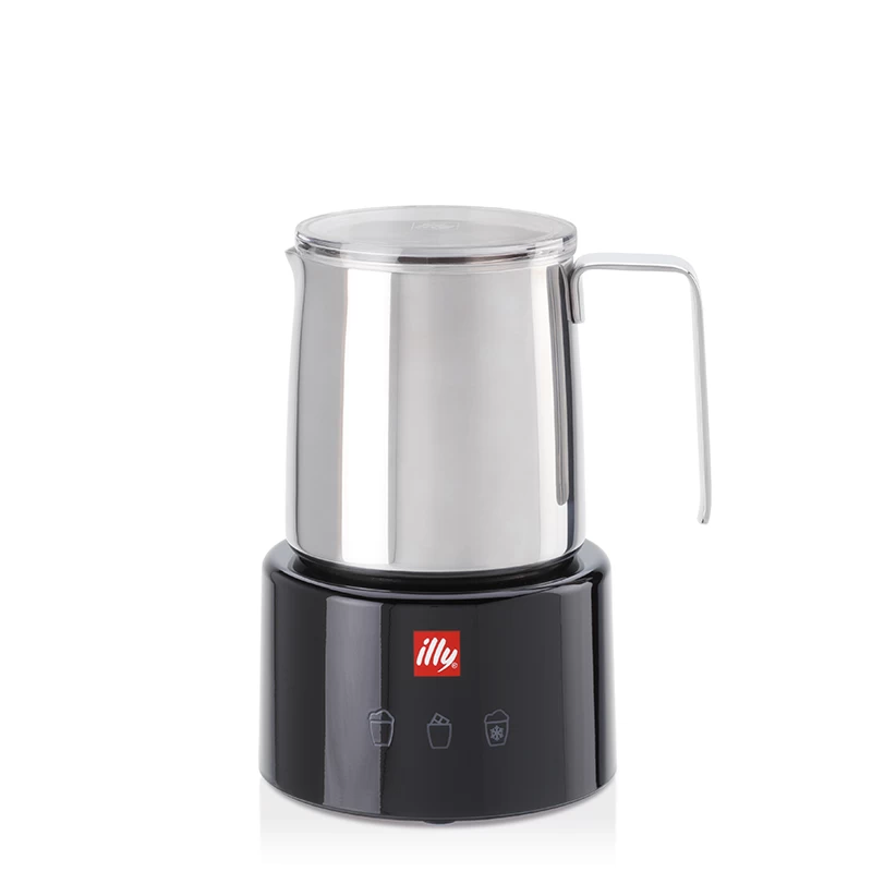 Illy Milchaufschäumer Schwarz 3 Illy Milchaufschäumer Schwarz
